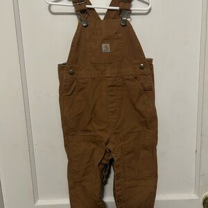 Carhartt Tan Cotton Infant Overalls